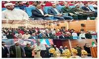 جشن بزرگ هفته وحدت درشهر بیدخون با حضور فرماندار عسلویه